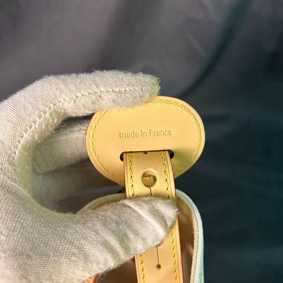 Louis Vuitton x TM Multicolor Monogram Shoulder Bag – White Canvas, Pre-Owned - Picture 7 of 16